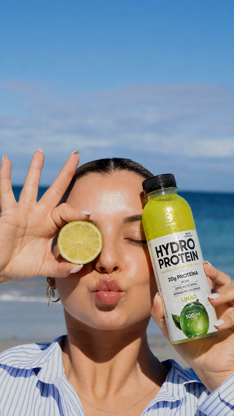 Hydro Protein en la playa